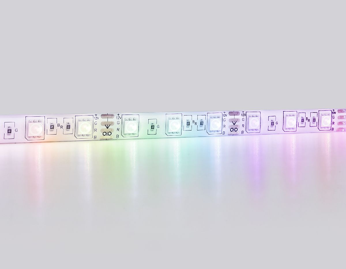 Светодиодная лента Ambrella Light LED Strip 12В 5050 14,4Вт/м RGB 5м IP65 GS2502