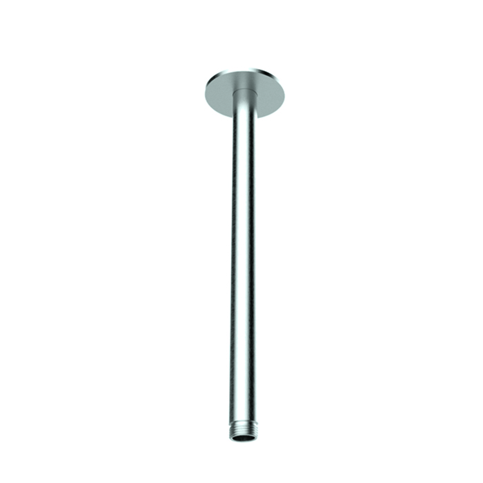 Almar 316 Stainless Steel Кронштейн для верхнего душа, потолочный, 30 см., с круглым отражателем, цвет: нержавеющая сталь брашированная AISI 316