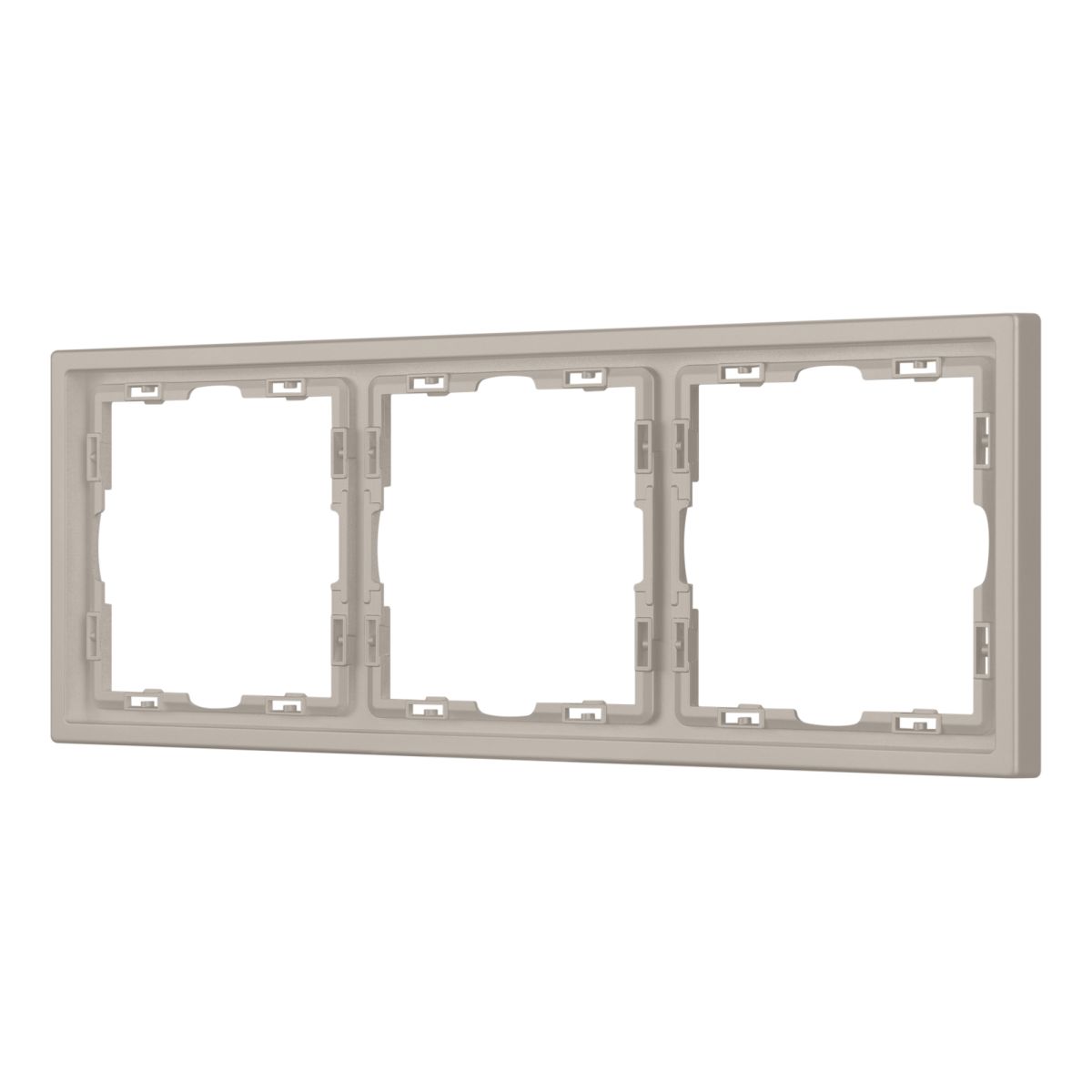 Рамка пластиковая Arlight FRM-NOBE-SFPL-3-CA 059458