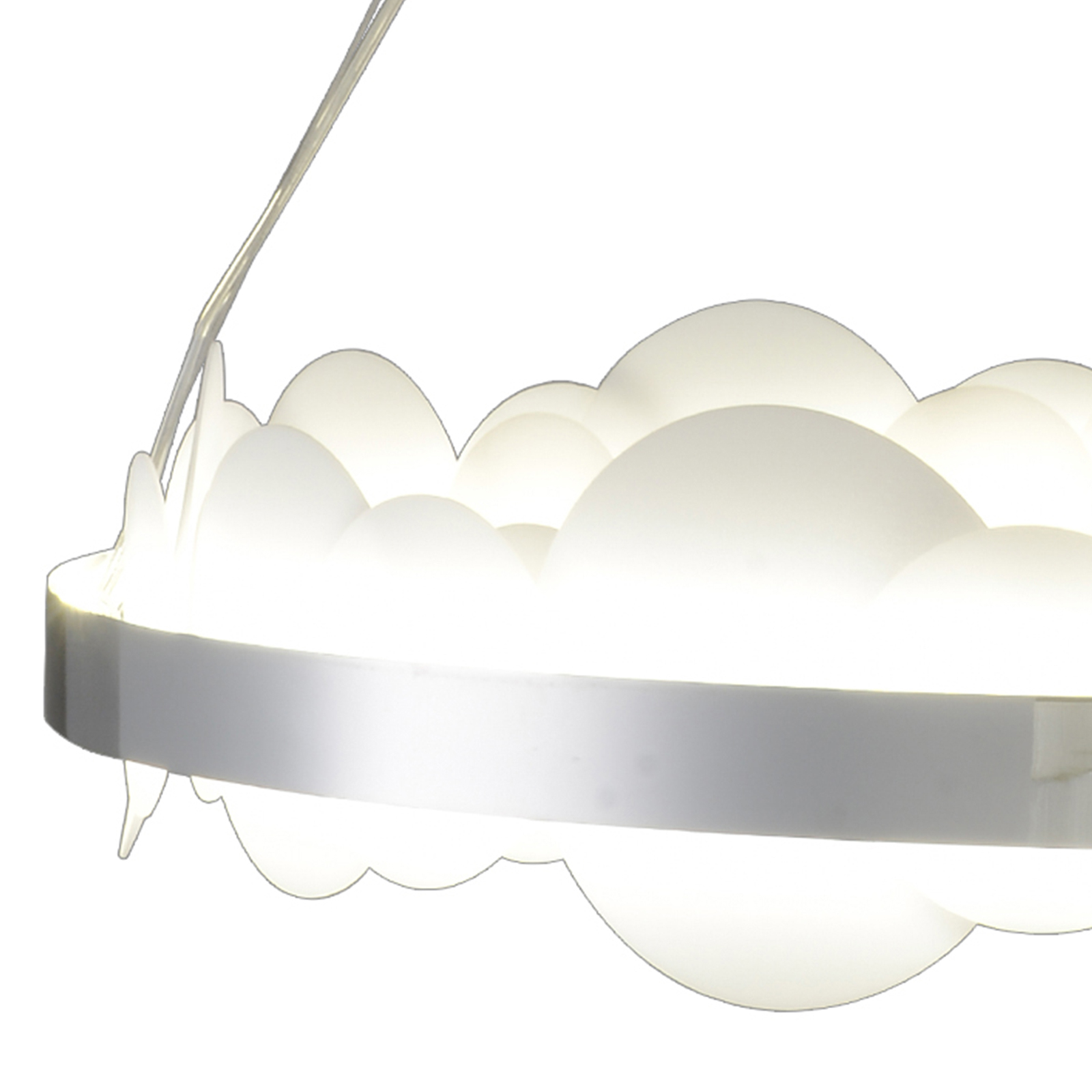 Подвесная люстра Natali Kovaltseva LED LAMPS 81361 CHROME