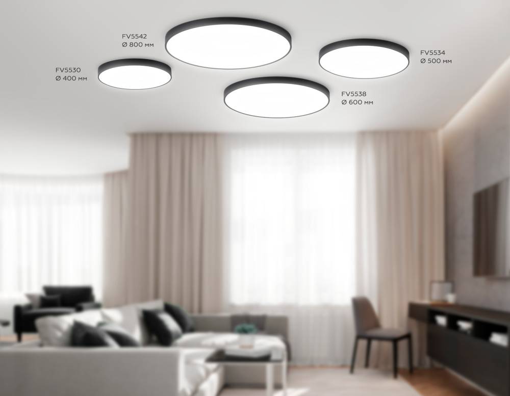 Потолочный светильник Ambrella Light Orbital Air Alum FV5538