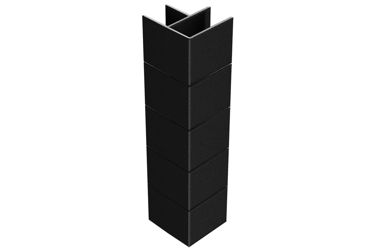 Угловой элемент для клумбы Holzhof Eco 25*250, 90град