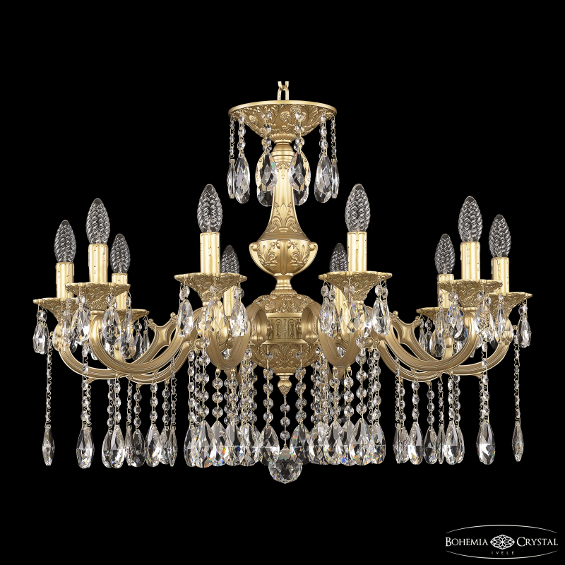 Подвесная люстра Bohemia Ivele Crystal AL78101/10/250 A AG