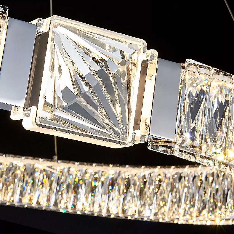 Подвесная люстра Delight Collection D8010P/R/D600 silver