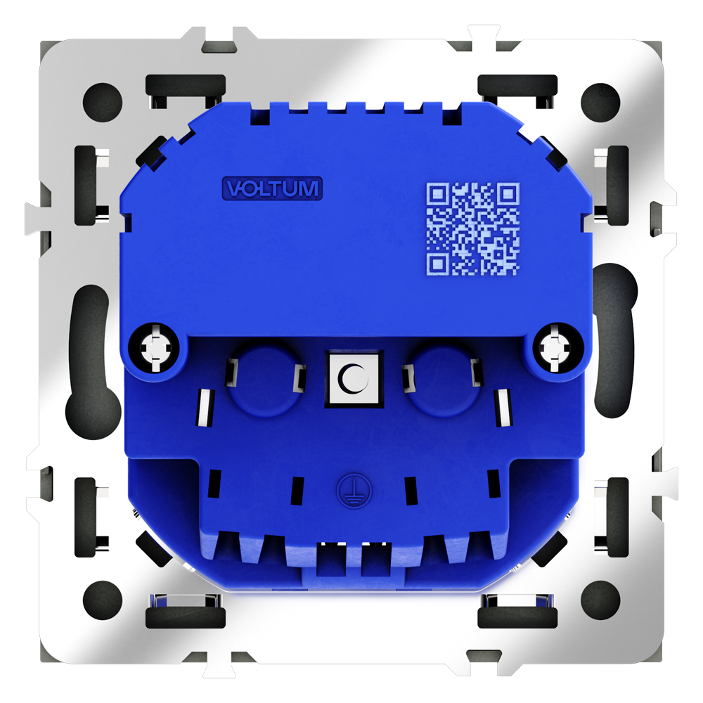 Розетка с USB, А+А Voltum S70 VLS040407 (графит)
