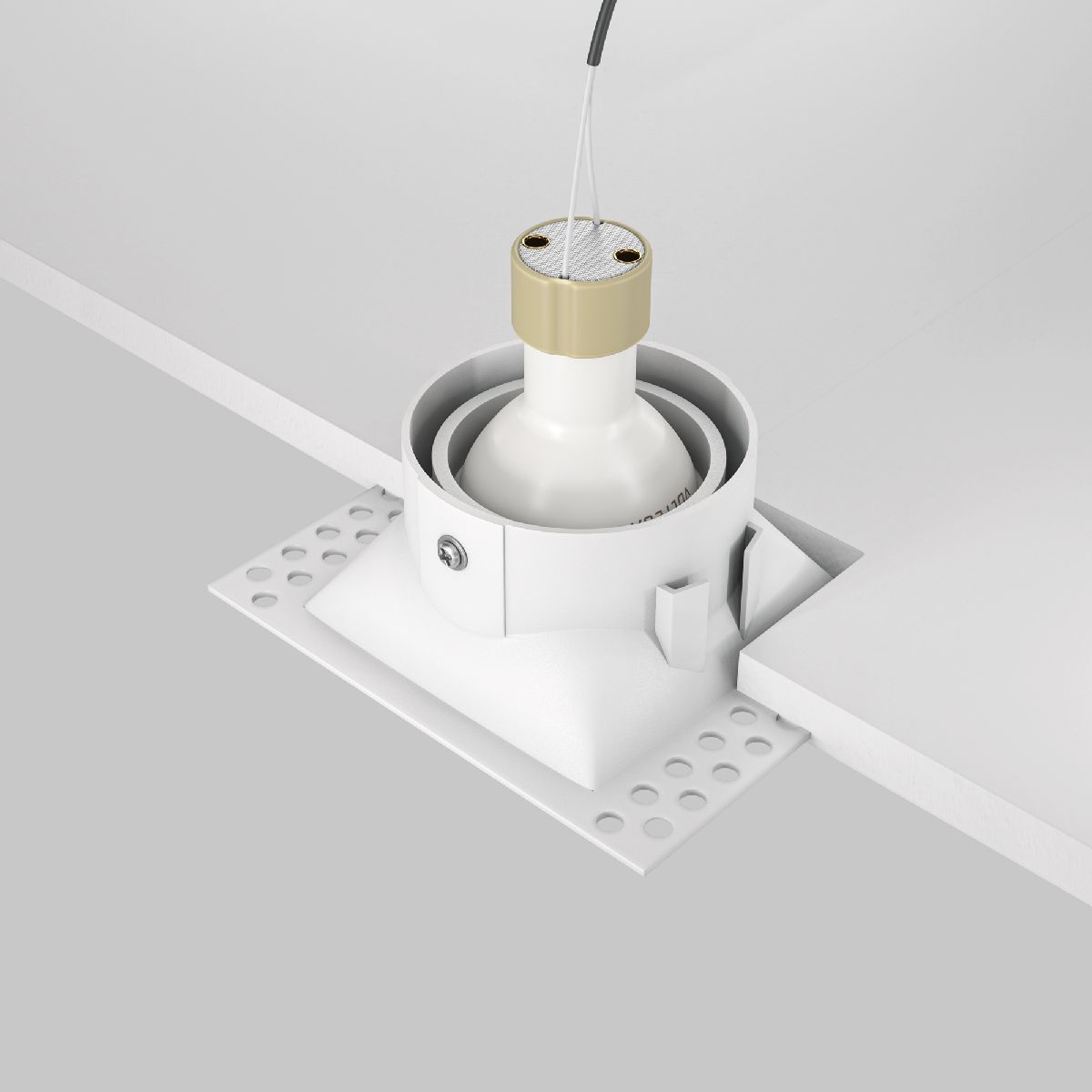 Встраиваемый светильник Maytoni Dot DL042-01-SQ-W
