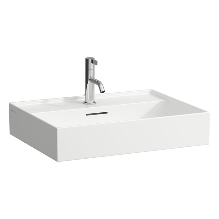 Laufen Kartell Раковина 600х460х120мм с 1 отв. под смеситель, цвет: белый