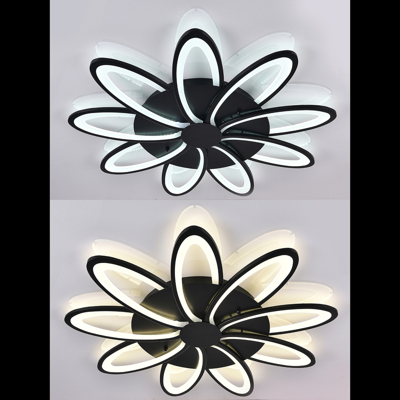 Потолочная люстра Natali Kovaltseva Holder HIGH-TECH LED LAMPS 82009 BLACK