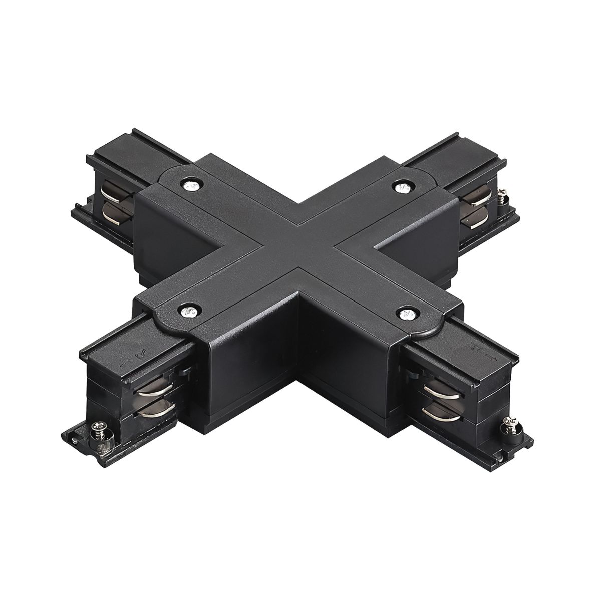 Соединение крестовое с подводом питания к треку 5040xx-(F)/(R) Lightstar Quattro 504147-FR