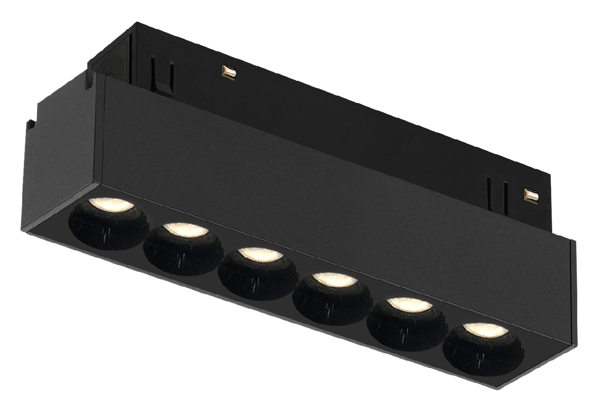 Трековый магнитный светильник iLedex Vision SMART 4822-002-L120-6W-38DG-BK