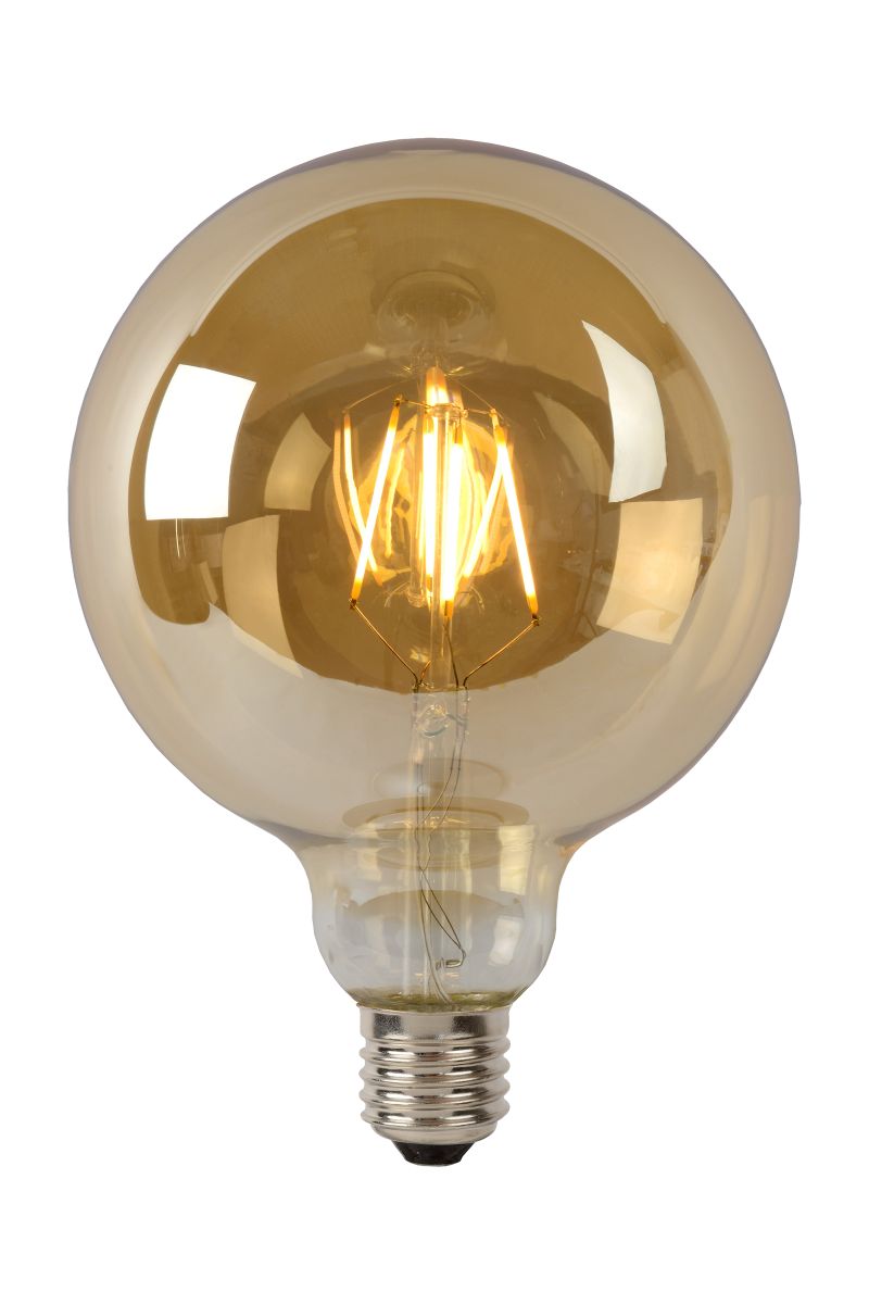 Светодиодная диммируемая лампа Lucide E27 8W 2700K шар 49070/08/62
