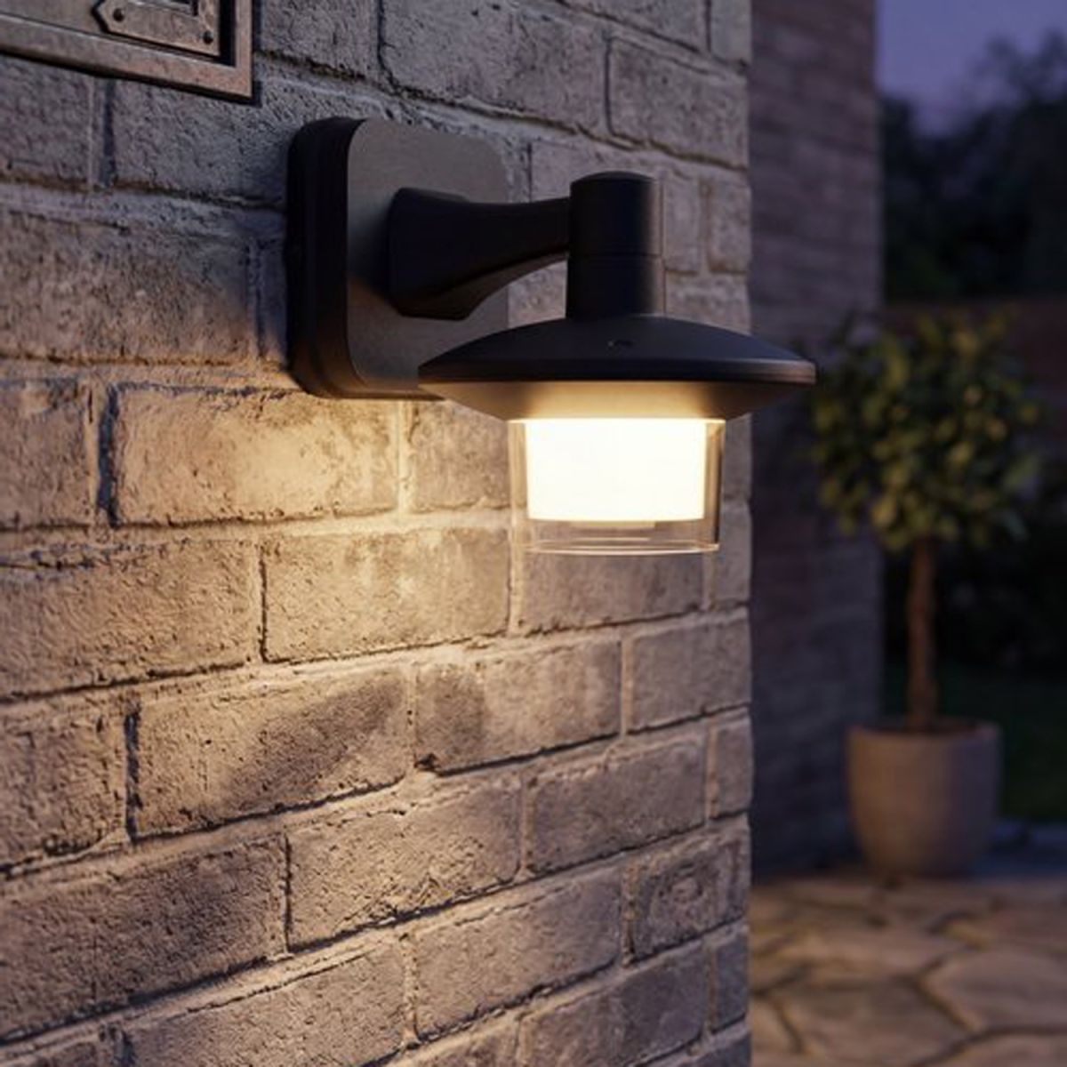 Уличный настенный светильник Reluce 08335-9.2-001JH LED12W BK RLOS
