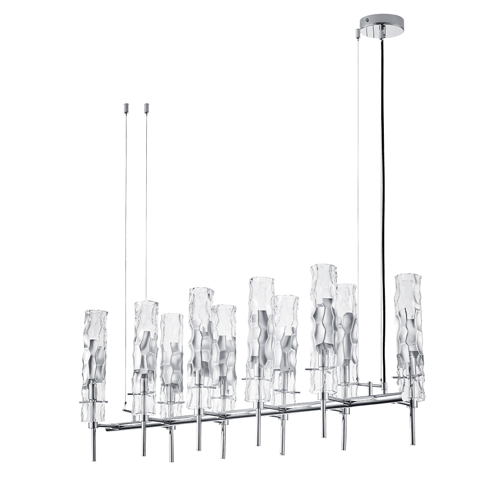 Подвесная люстра Crystal Lux PRIMAVERA SP10 CHROME