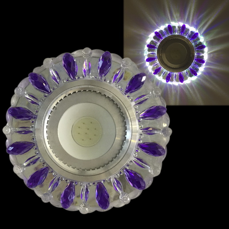 Встраиваемый светильник Reluce 42112-9.0-001PL MR16+LED3W CL/PP+MIX