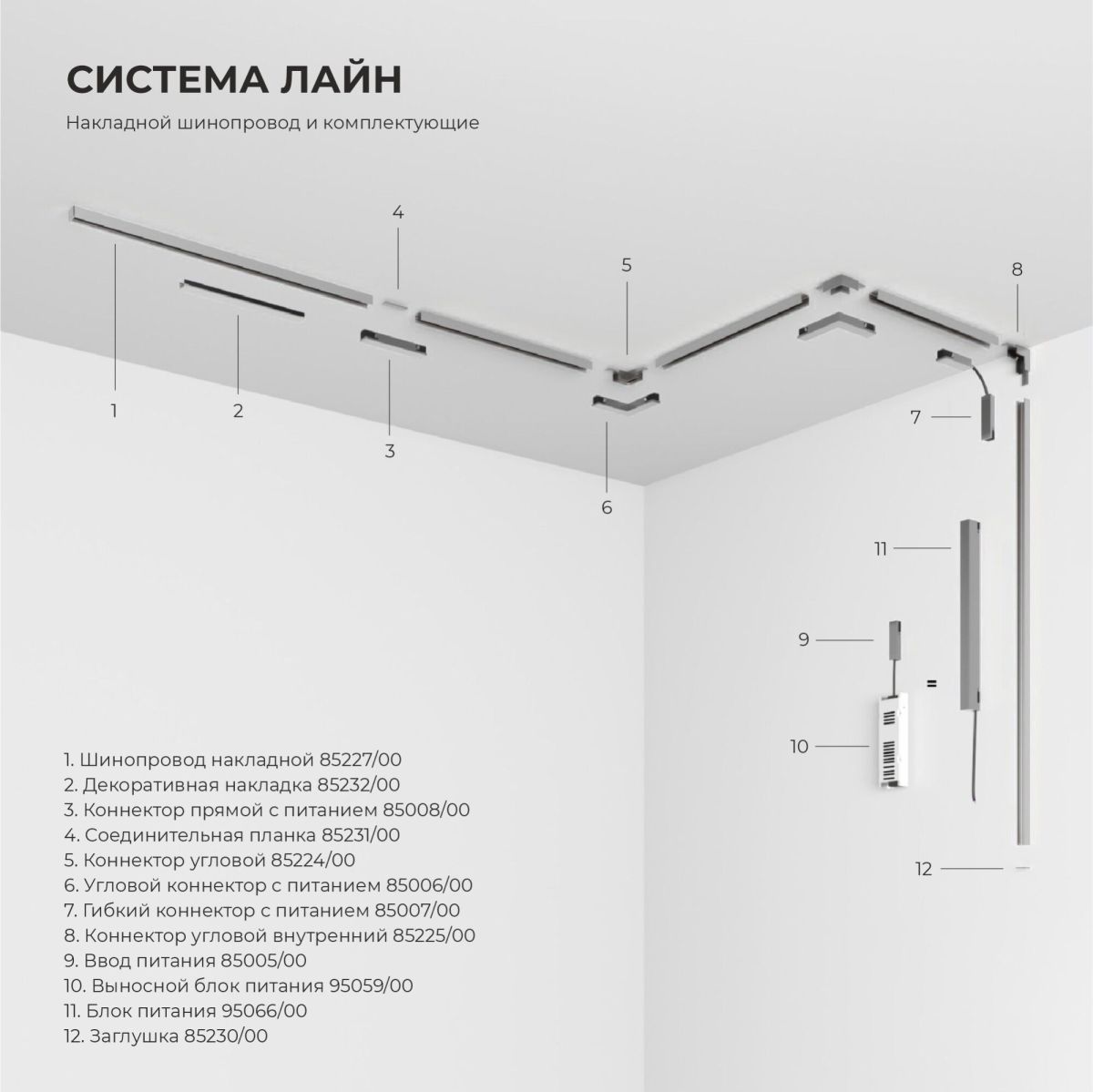 Трековый магнитный светильник Elektrostandard Line Magnetic 85526/01 4690389220654 a072701