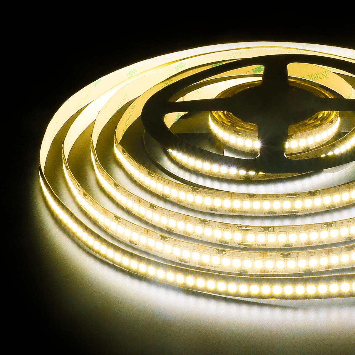 Светодиодная лента Elektrostandard 24V 16W 240Led 2835 IP65 теплый белый, 5м 4690389167560