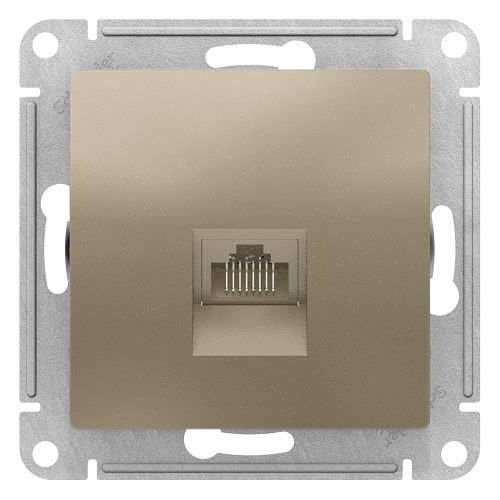 Розетка Ethernet RJ-45 Schneider Electric Atlas design ATN000583