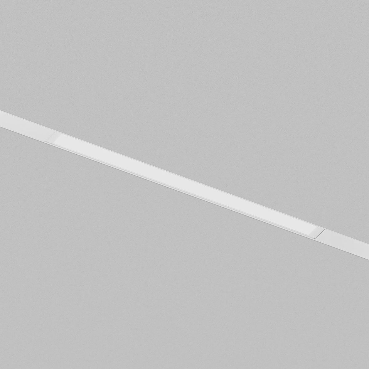 Трековый однофазный светильник Denkirs Simple Linear DK8204-WH