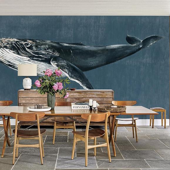 Панно Coordonne 9500101V Humpback Whale Vintage