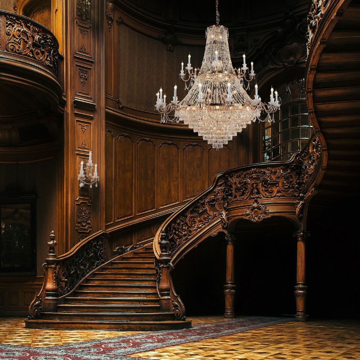 Подвесная люстра Maytoni Palace DIA890-PL-66-G
