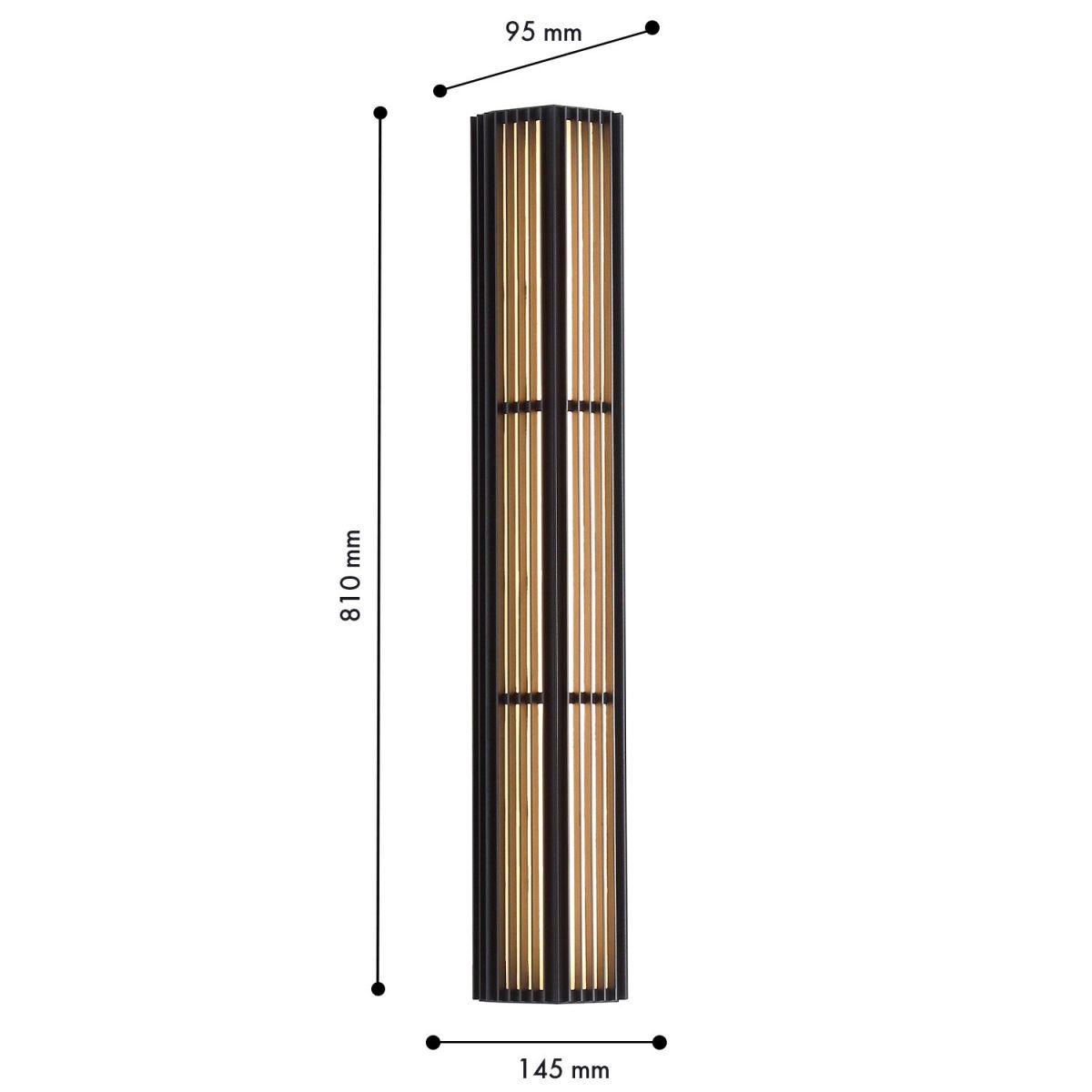 Уличный настенный светильник  Favourite Trellis 4824-3W