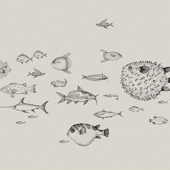 Панно Coordonne 9500601N Sea Current Ink