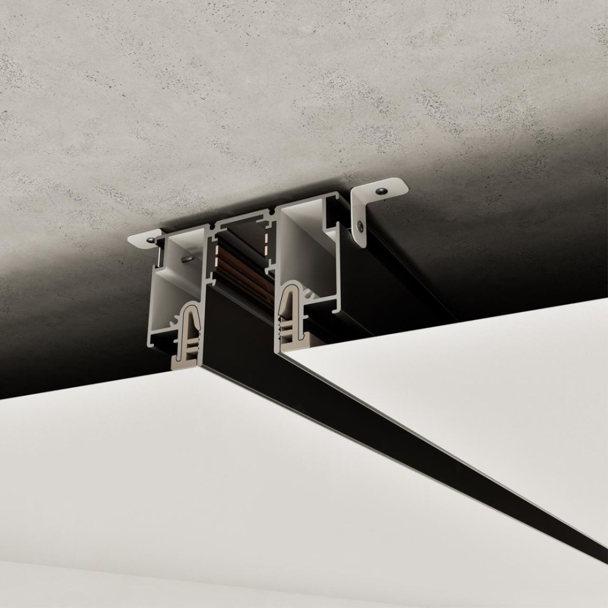 Шинопровод для монтажа в натяжной потолок LumFer For Novotech Flum 135328