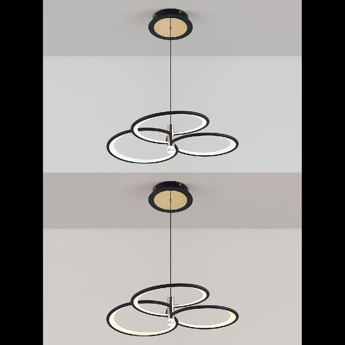 Подвесная люстра Natali Kovaltseva Dorian LED LAMPS 81363