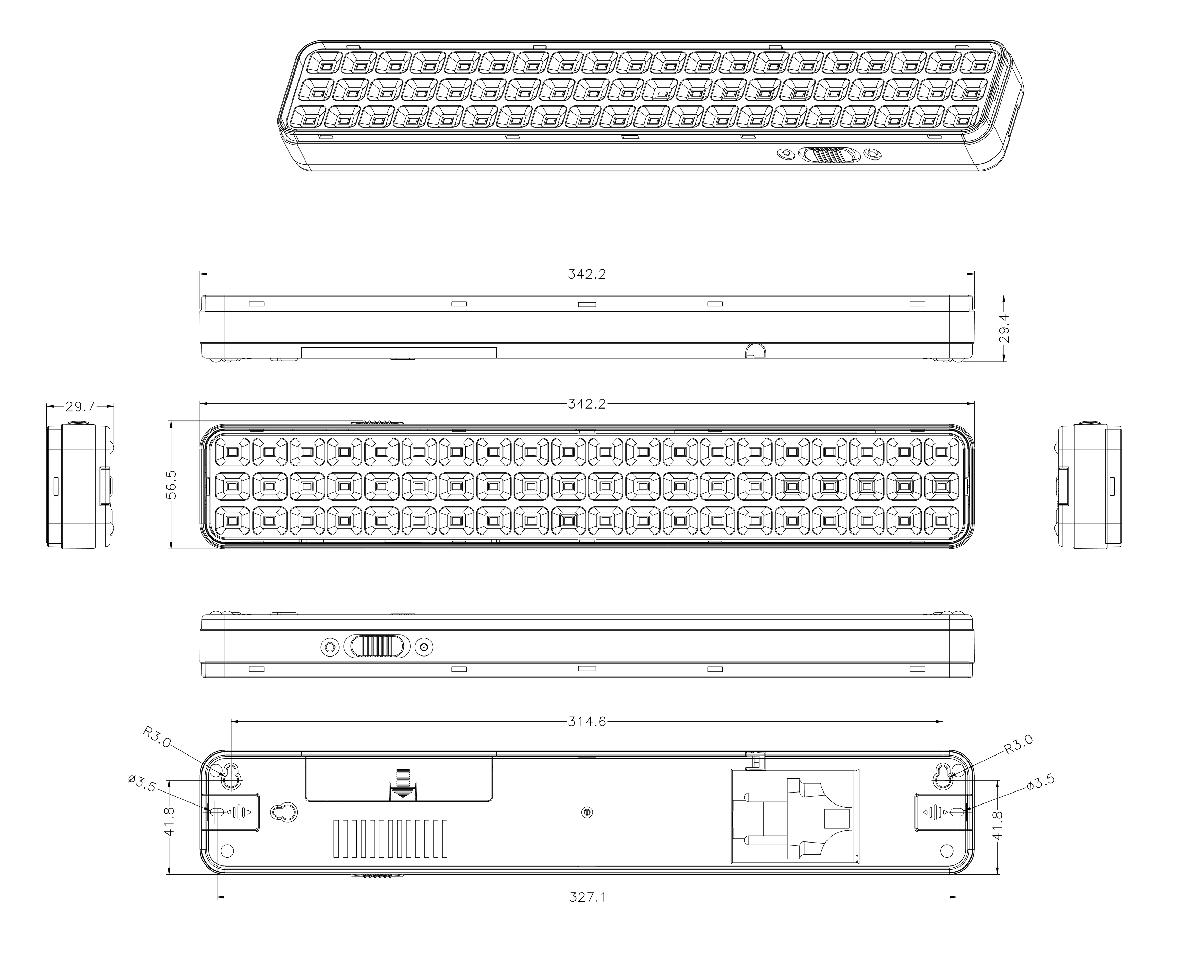 Аварийный светильник Эра DBA-106-0-20 Б0044399