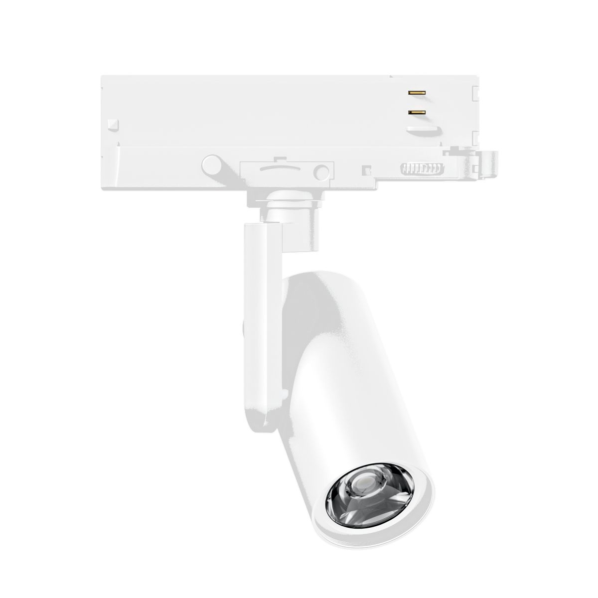 Трековый трехфазный светильник Arlight LGD-ARTIFACT-4TR-R65-18W Warm3000-MIX (WH, 20 deg, DALI, 230V) (IP20 Металл) 057111