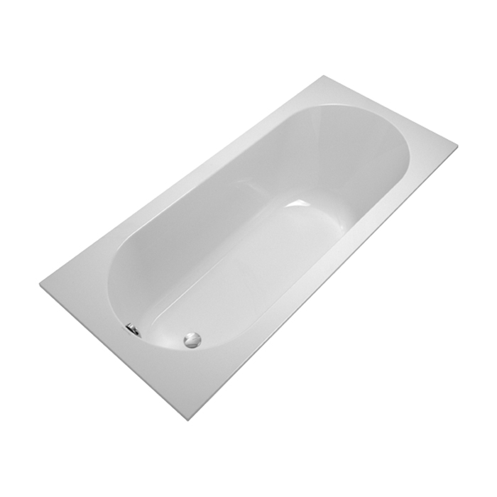 Villeroy&Boch Oberon Ванна 170х75х45см., встраиваемая, слив, ножки, Quaryl, цвет: альпийский белый