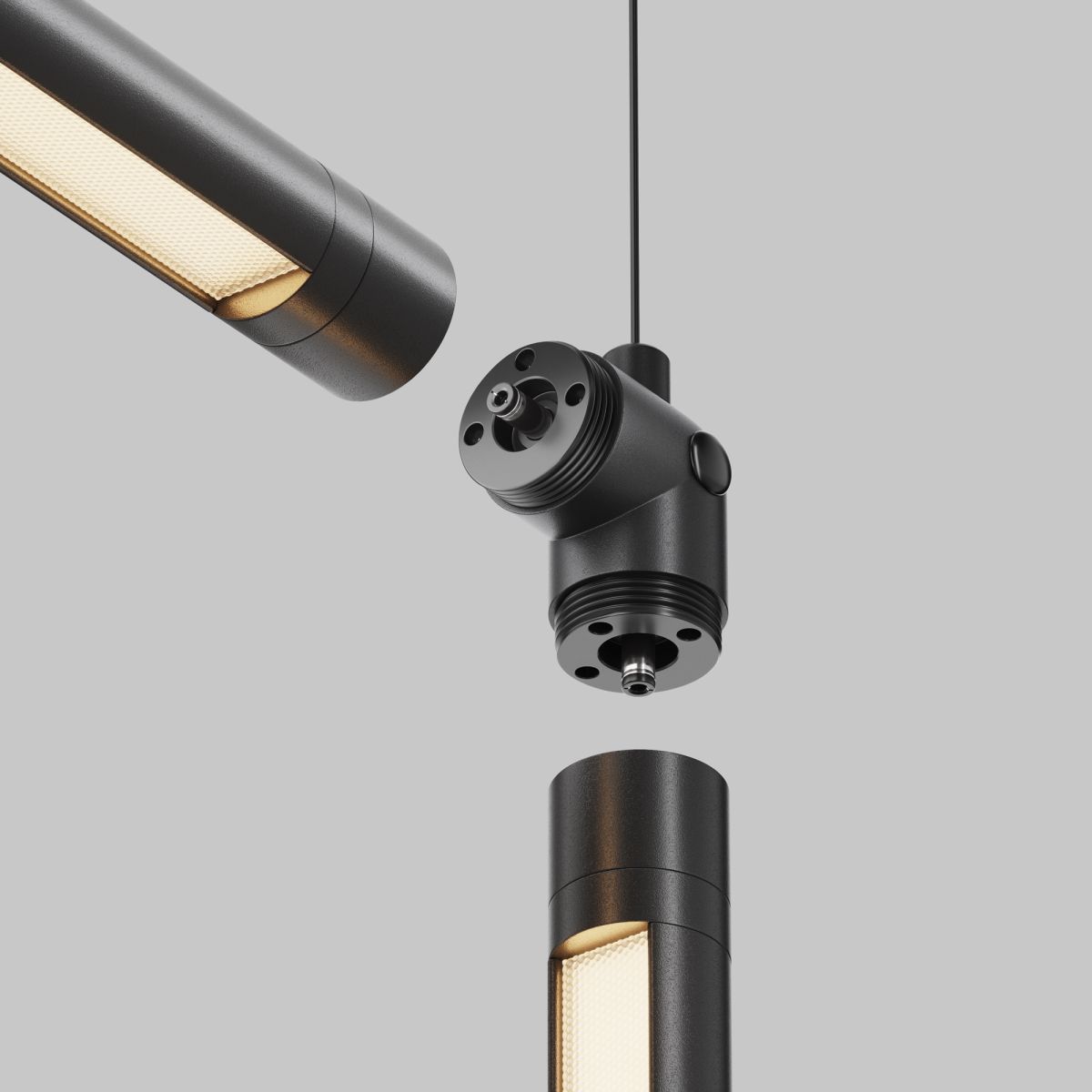 Угловой коннектор без ввода питания Maytoni Shelf CA014CL-B