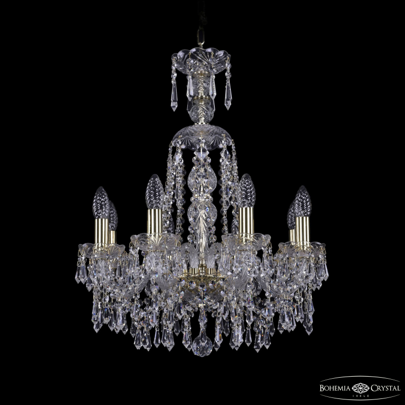 Подвесная люстра Bohemia Ivele Crystal 1403/8/160/XL-60 G