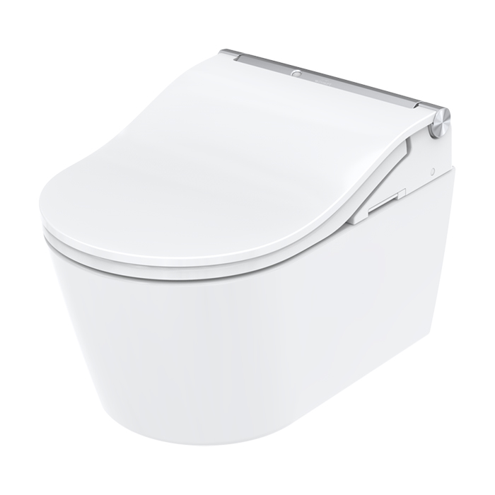 TOTO Washlet RW Комплект: унитаз подвесной, сиденье с управлением, модуль для установки, клавиша, цвет: белый