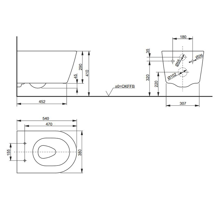 TOTO RP Унитаз напольный 38x64см, безободковый, Tornado, сиденье Slim микролифт, цвет: белый