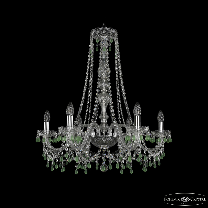 Подвесная люстра Bohemia Ivele Crystal 1410/6/240/h-74 Ni V5001