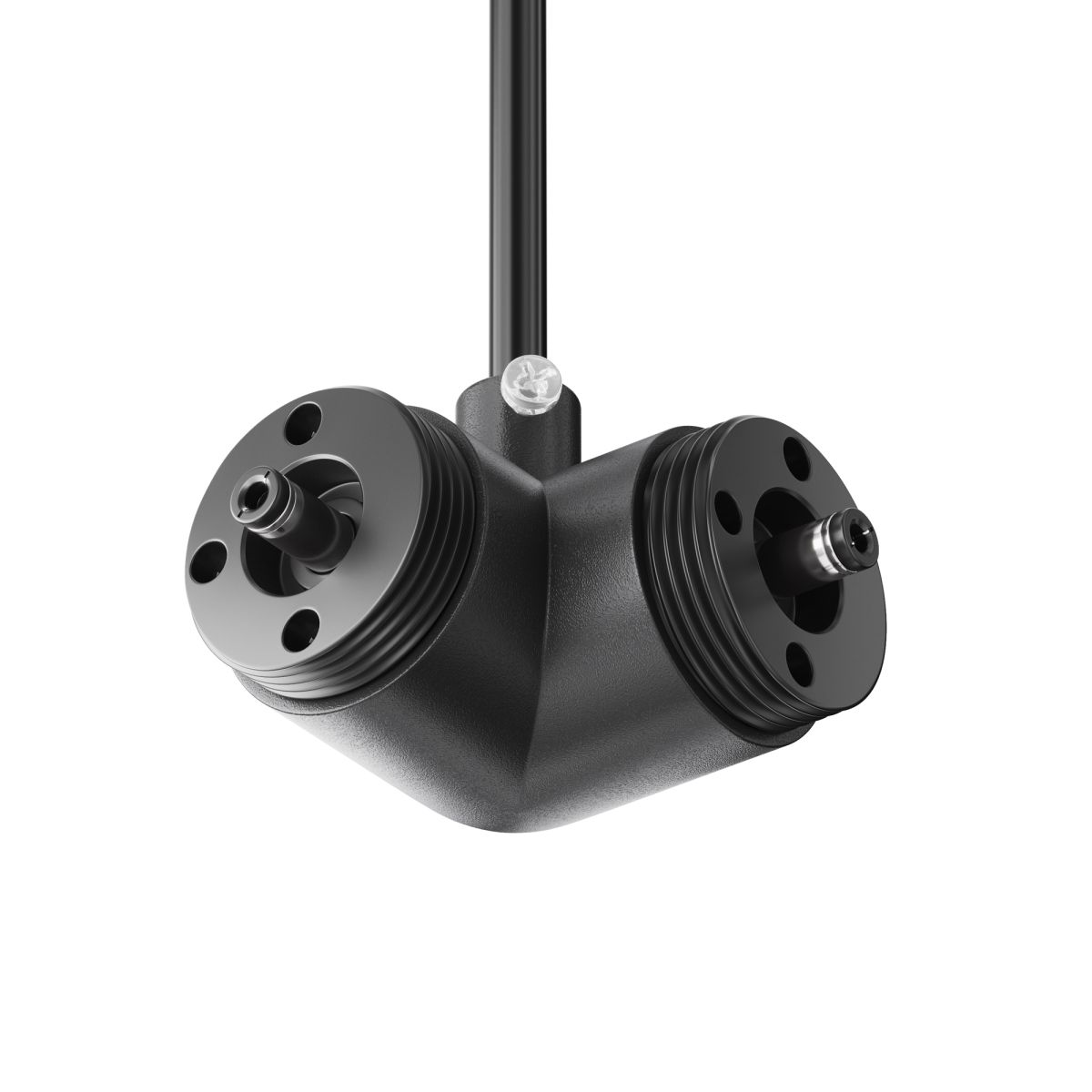 Угловой коннектор с вводом питания Maytoni Shelf CA014LC-P-B