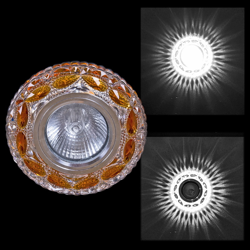 Встраиваемый светильник Reluce 00757-9.0-001CN MR16+LED3W CL+TEA