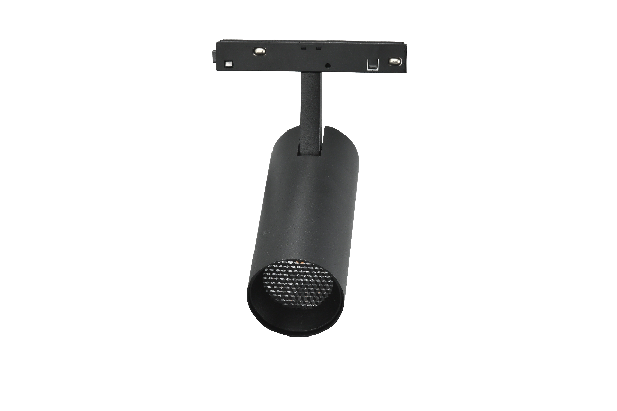 Трековый магнитный светильник iLedex Vision 4822-006-D55-18W-38DG-3000K-BK