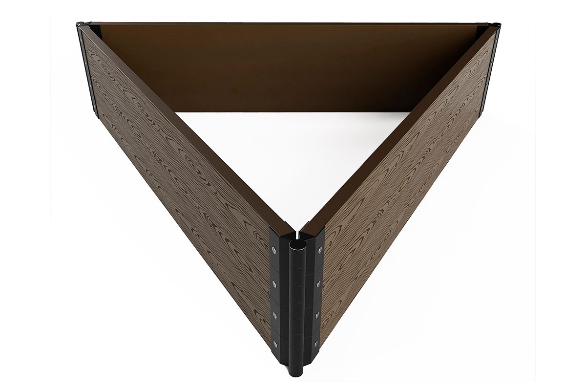 Доска грядочная Holzhof 300*30*2950мм, тиснение 3D