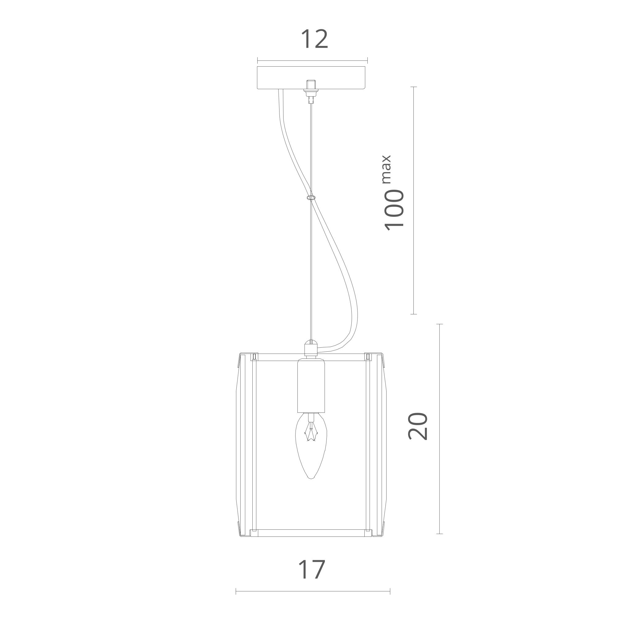 Подвесной светильник Divinare Ostin 1100/02 SP-1