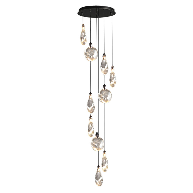 Подвесной светильник Delight Collection Colvin MT9176-10H pearl black