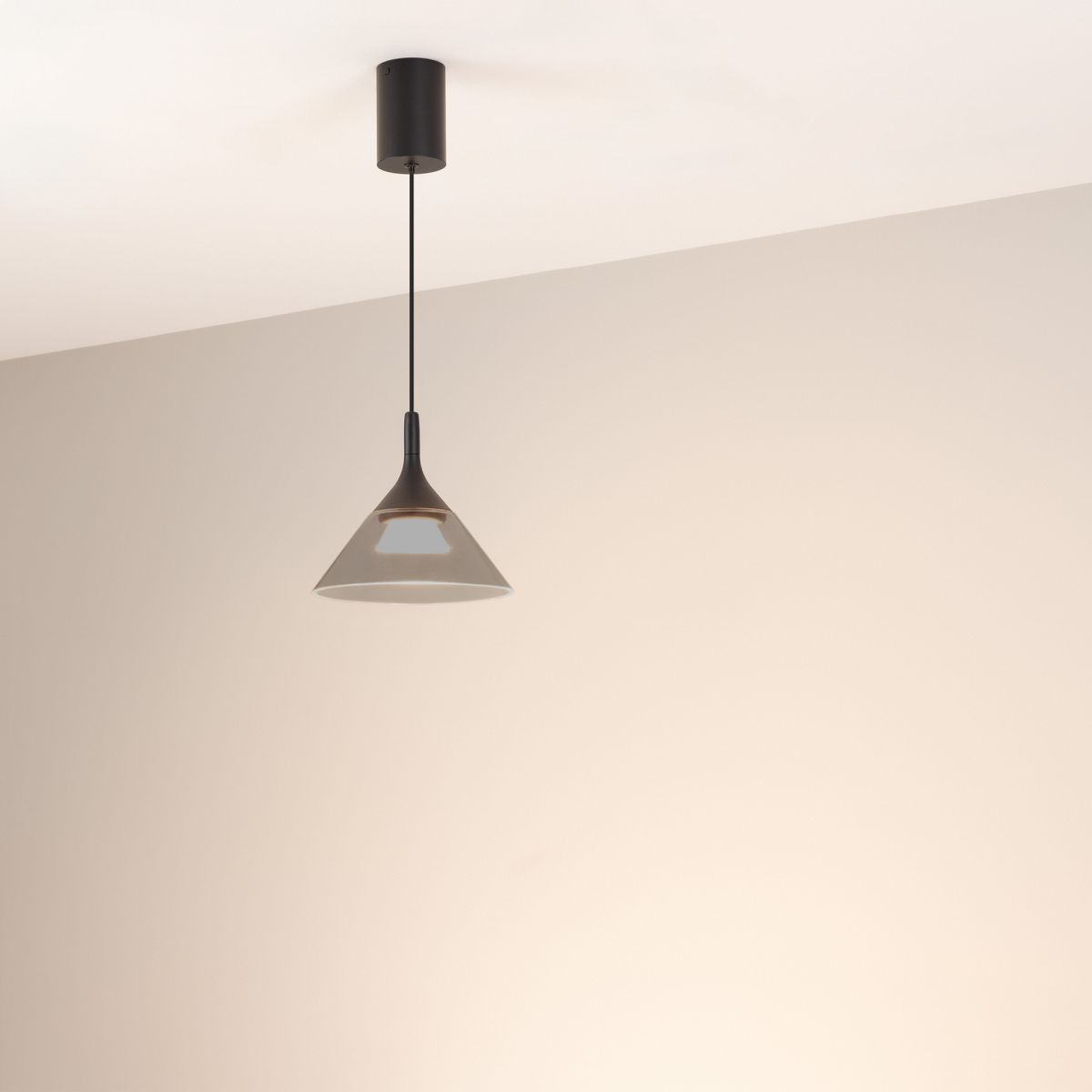 Подвесной светильник Arlight SP-OMBRELLO-HANG-R200-7W Warm3000 (BK, 30 deg, 230V) (IP20 Металл) 059590