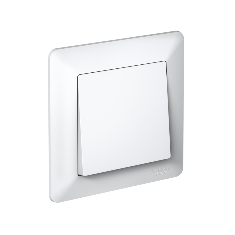Рамка 1-ая Systeme Electric AtlasDesign Air Белый/дымчатый белый ATN220101