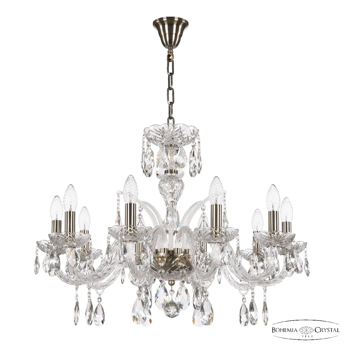 Подвесная люстра Bohemia Ivele Crystal 118/10/240 Pa
