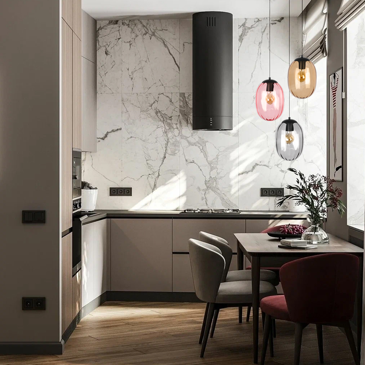Подвесной светильник Loft IT Bubble 10427 Amber