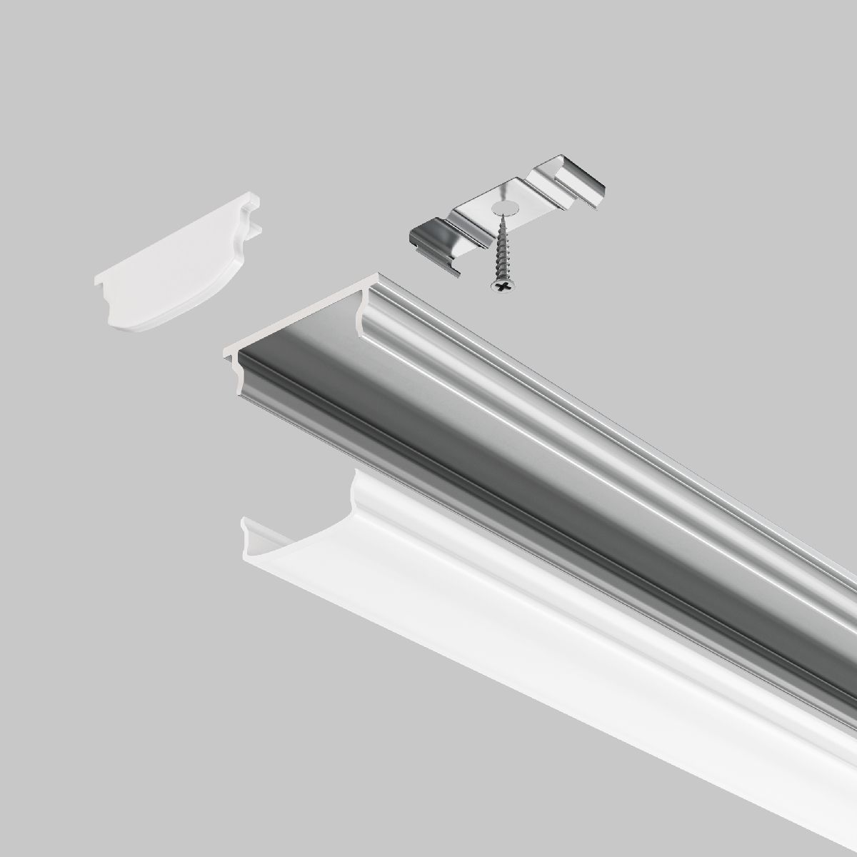 Алюминиевый профиль Maytoni Led strip ALM-1806-S-2M