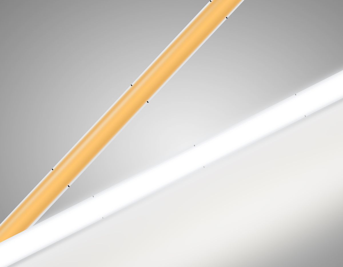 Светодиодная лента Ambrella Light Illumination COB 384Led/ 7W m/ 24V IP20 4500K/ 5m*3mm*2mm (2 конт.) GS4602