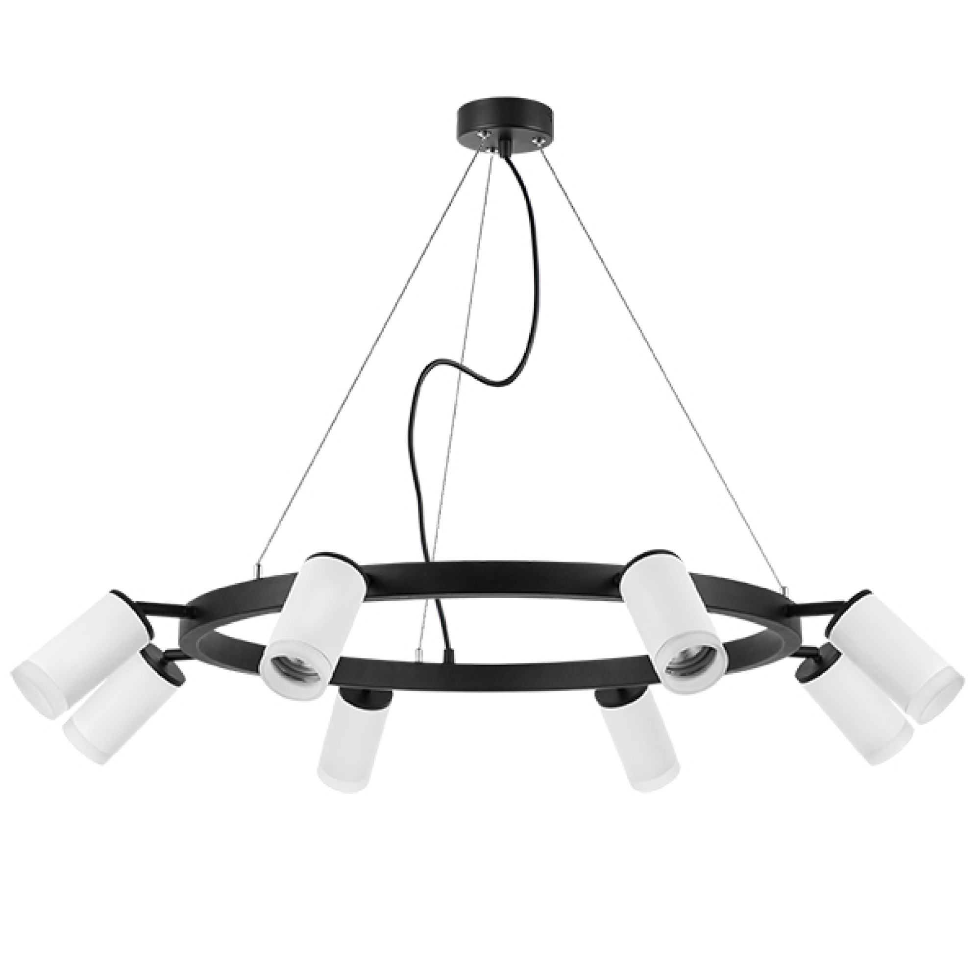 Подвесная люстра Lightstar Rullo (571018+214436-8+202430-8) LR0183680