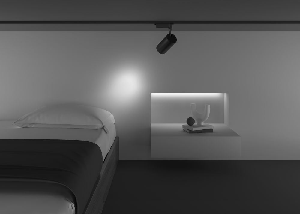 Трековый светильник Maytoni Technical Vuoro TR003-1-36W3K-S-B